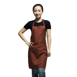 black color 63x70cm polyester classic design work apron kitchen apron with pocket couples apron