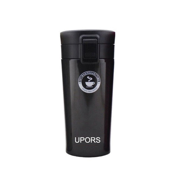 UPORS Premium Travel Coffee Mug Stainless Steel Thermos Tumbler Cups Vacuum Flask thermo Water Bottle Tea Mug Thermocup