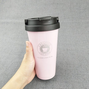 UPORS Premium Travel Coffee Mug Stainless Steel Thermos Tumbler Cups Vacuum Flask thermo Water Bottle Tea Mug Thermocup