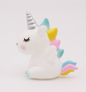 Rainbow Unicorn Cake Topper Birthday Wedding Cake Flags Cloud Balloon cake flag Birthday Party Baking Decoration Supplies