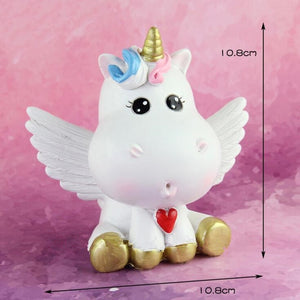 Rainbow Unicorn Cake Topper Birthday Wedding Cake Flags Cloud Balloon cake flag Birthday Party Baking Decoration Supplies