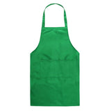 1PC Colorful Cooking Baking Apron Pure Color High Quality Plain Apron Pocket Sleeveless Aprons Kitchen Chef Waiter Cafe BBQ Tool