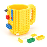 350ml Creative Milk Mug Coffee Cup Creative Build-on Brick Mug Cups Drinking Water Holder Building Blocks Cup New Design