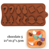 New Silicone Chocolate Mold 29 Shapes Chocolate baking Tools Non-stick Silicone cake mold Jelly and Candy Mold 3D mold DIY best